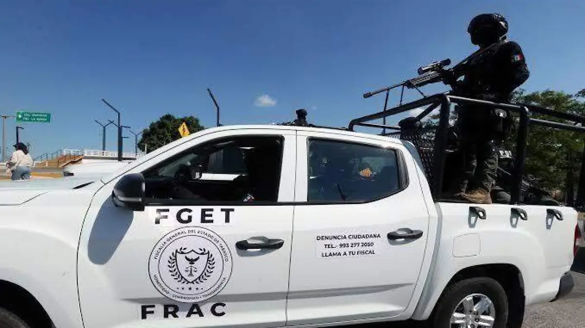 Comandante de la policía de investigación de la fiscalía de Tabasco es asesinado, hay 4 detenidos