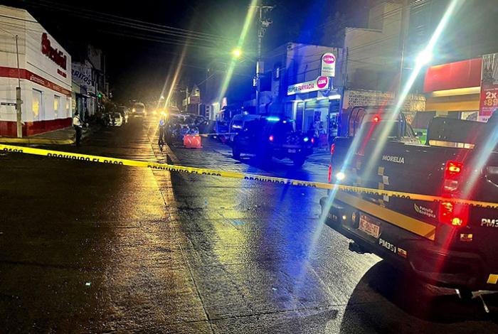 Combiero es baleado en la vía pública de la colonia Manantiales, en Morelia