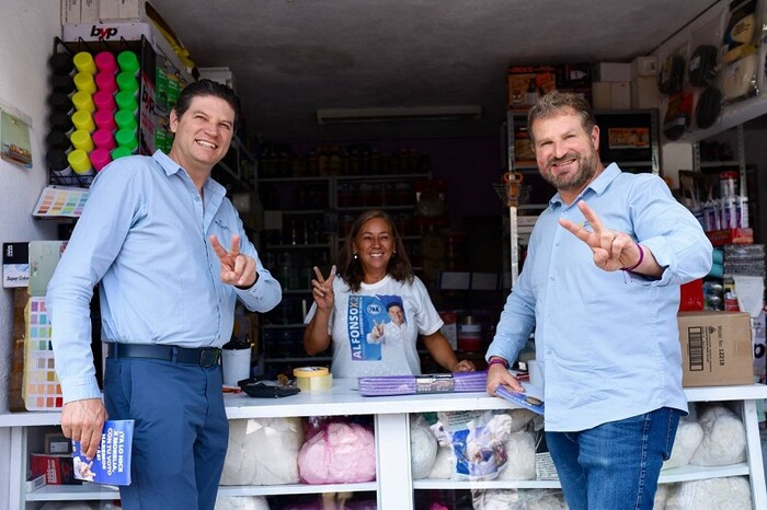 Comerciantes de la Guadalupe irán con Mario Martínez este 2 de junio