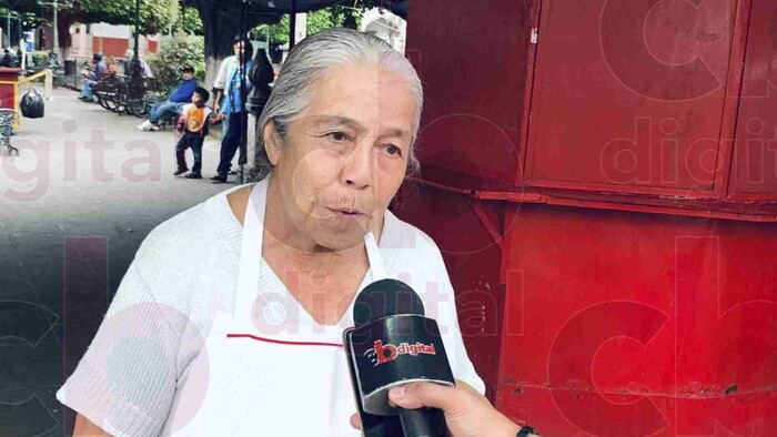 Comerciantes de la Plaza Principal de Quiroga mejoran sus ventas con llegada de lluvias