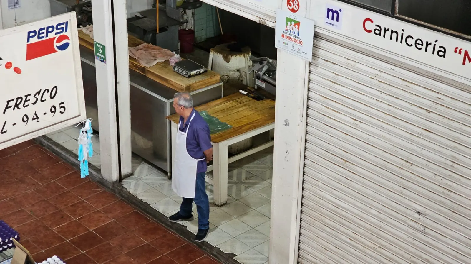 Comerciantes del Mercado Vasco de Quiroga reportan caída de ventas en 2026