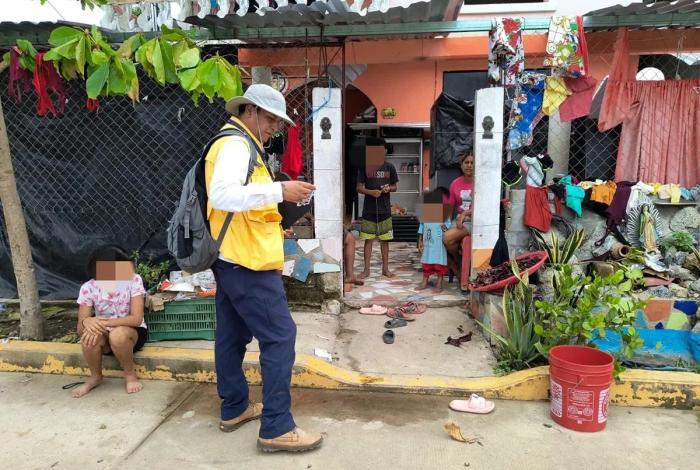 Comienza el censo de afectados por huracán ‘Erick’ en Guerrero y Oaxaca