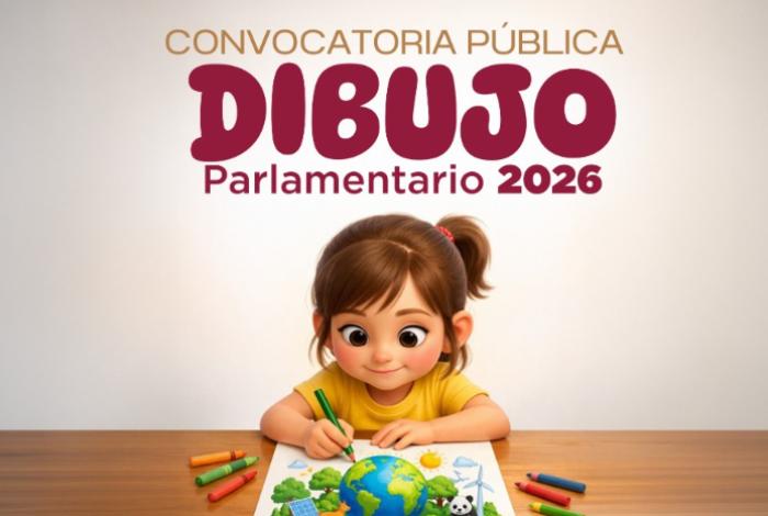 Comisión de Derechos Humanos Indígenas y Afromexicanos emite convocatoria para “Dibujo Parlamentario 2026”
