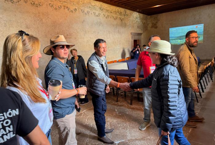 Comisionados fílmicos de México recorrieron el Atrio de los Olivos: Sectur
