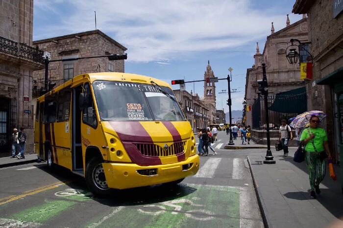 Competencia desleal, argumento de transportistas para paralizar Morelia