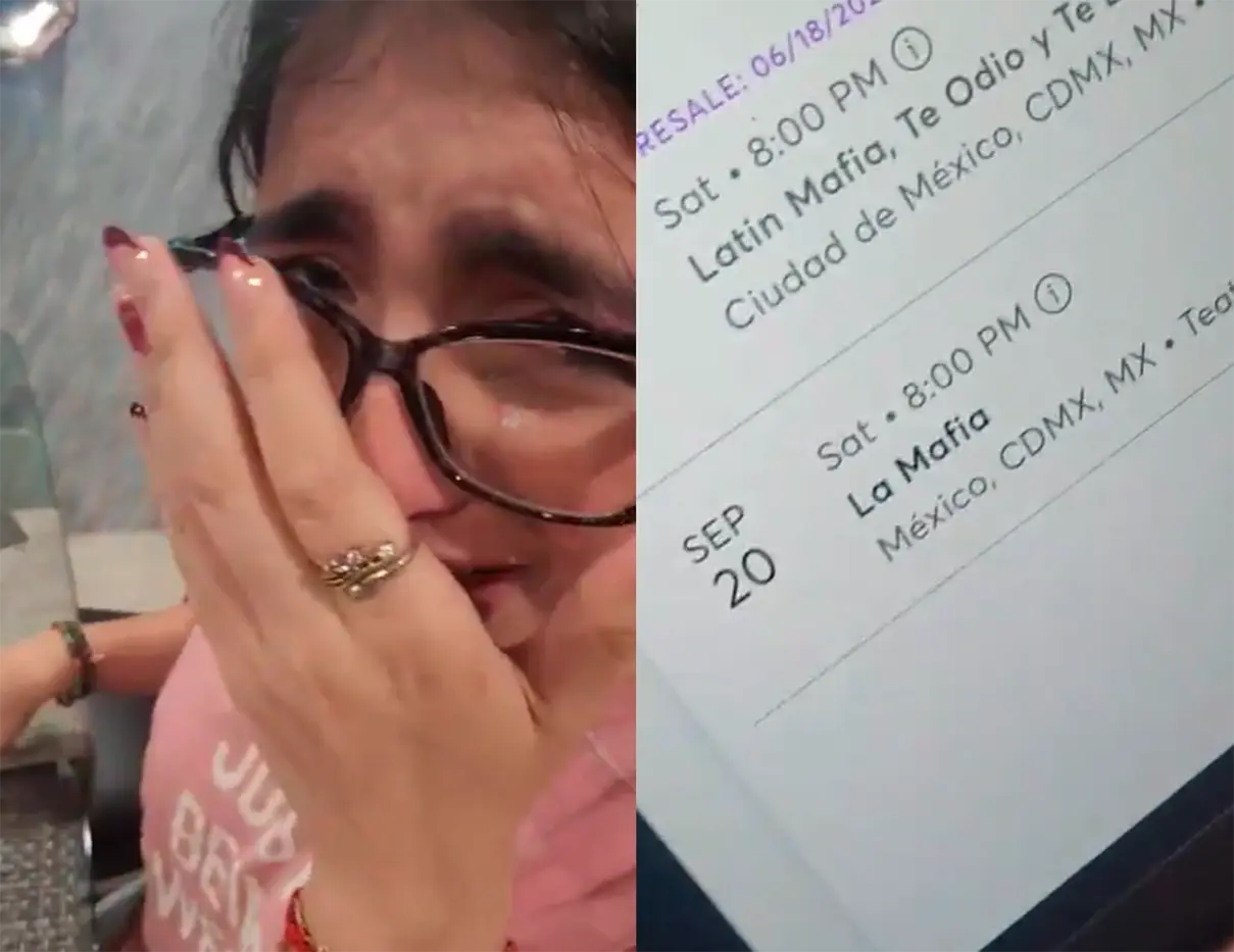 Compra boletos por error y termina en concierto de La Mafia: “Pensé que decía Latin Mafia”