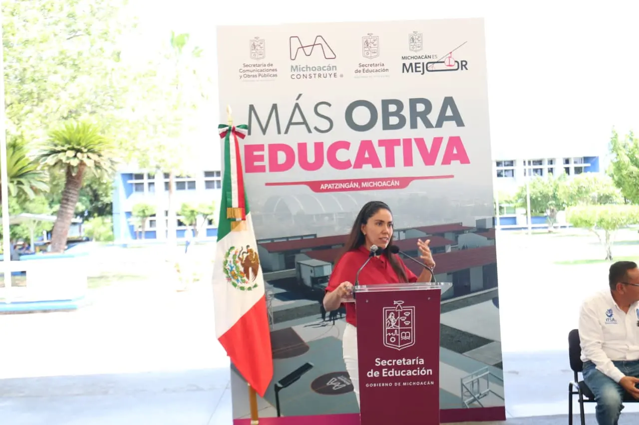 Compromiso con la educación: autoridades entregan infraestructura al TecNM Apatzingán