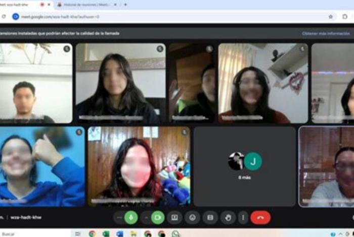 Comunidad nicolaita participa activamente en clases virtuales