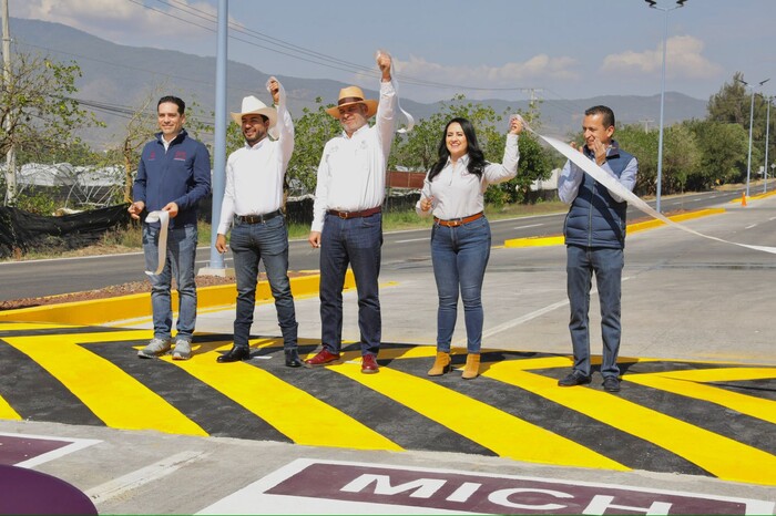 Con 2 grandes obras se apuesta por movilidad en Los Reyes y Tingüindín: Gladyz Butanda