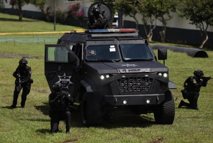 Con drones, unidades blindadas y tecnología, entra en acción el nuevo GOE en Michoacán: Bedolla