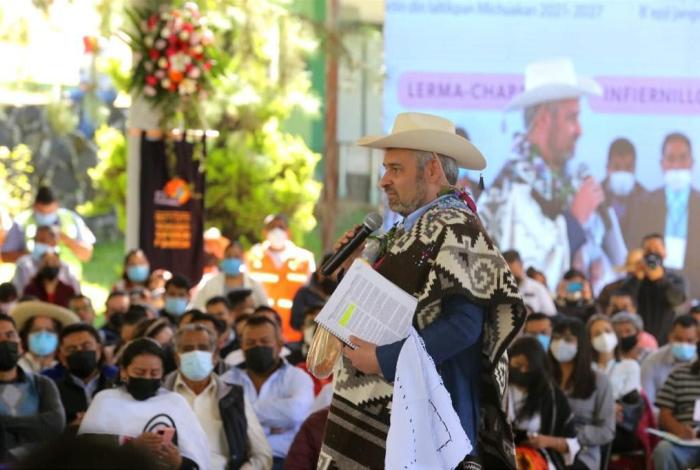 Con Faeispum, 84 obras convenidas con autogobiernos: Bedolla