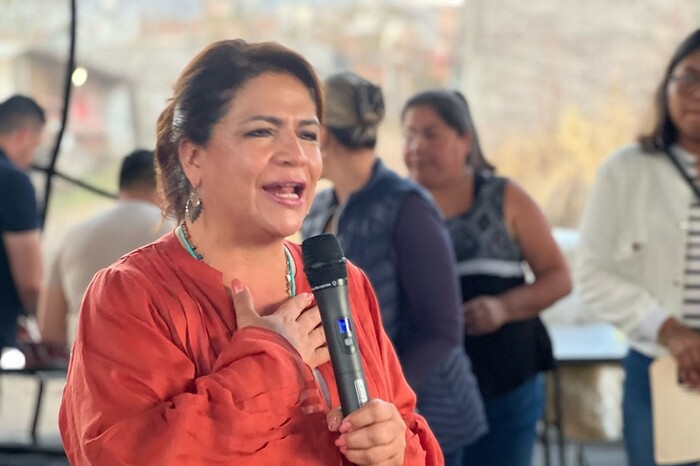 Con fandangos culturales, Fabiola Alanís da continuidad a recorridos territoriales por Morelia