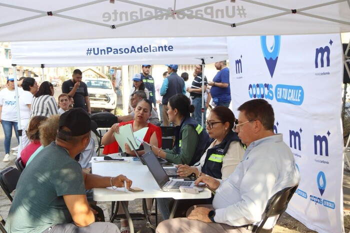 Con gran éxito arranca ‘Ooapas en tu calle’ en la colonia Juárez