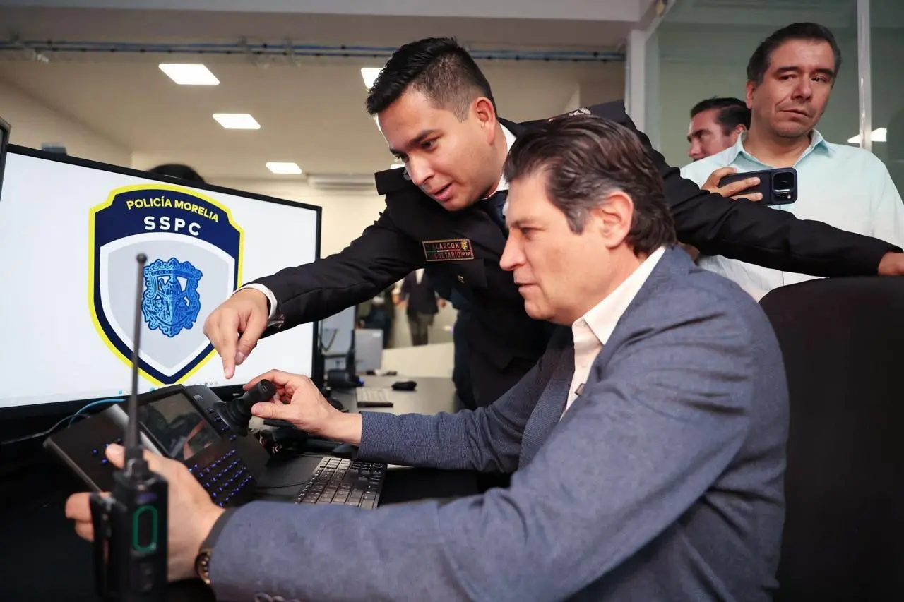 Con inteligencia y tecnología del C4 se blinda Morelia