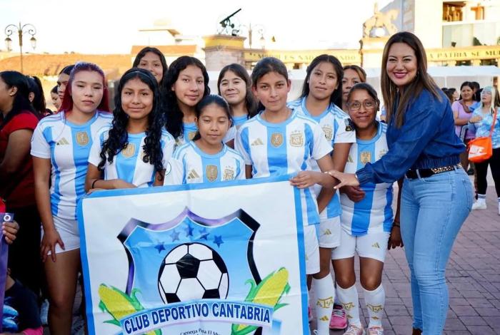 Con Mónica Valdez Pulido, el deporte femenil se fortalece en Zacapu