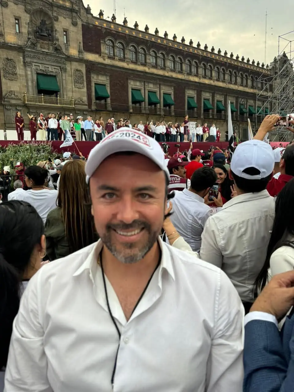 Con nuestra presidenta Claudia Sheinbaum, siempre: Gilberto Morelos