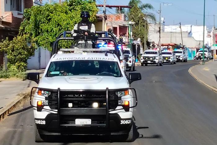Con “Plan Paricutín” Guardia Nacional y Ejército Mexicano refuerzan la seguridad de Michoacán