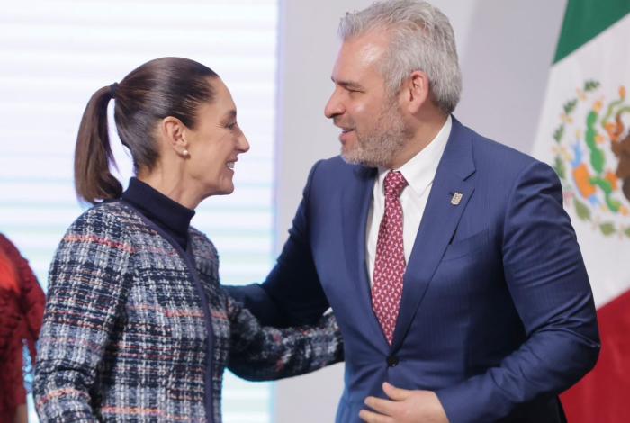 Con Sheinbaum, se consolida la transformación de Michoacán: Bedolla