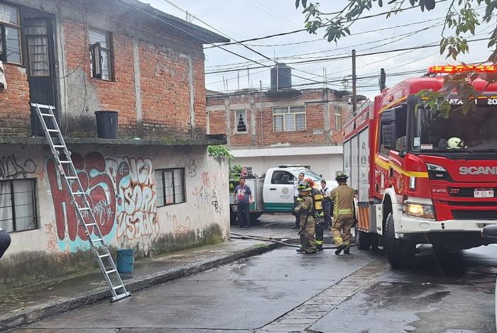 Conato de incendio en vivienda de la colonia Ampliación El Porvenir