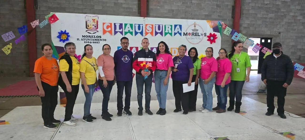Concluye Ayuntamiento de Morelos exitosamente talleres culturales y refrenda su compromiso con la formación comunitaria