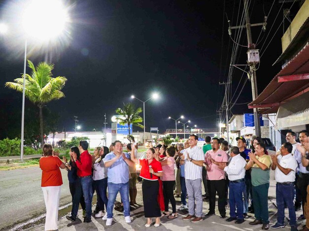 Concluye Gobierno de Itzé Camacho con Entrega de Obra