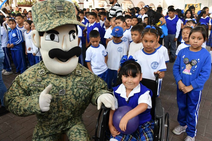 Concluyen jornadas de Labor Social del Ejército Mexicano y Guardia Nacional, en Cuitzeo