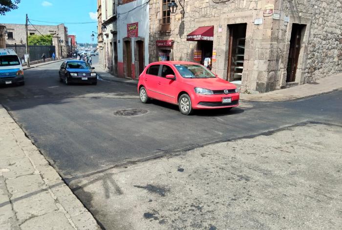 Concluyen reparación de tramo en Morelos Norte y van por otras vialidades del Centro