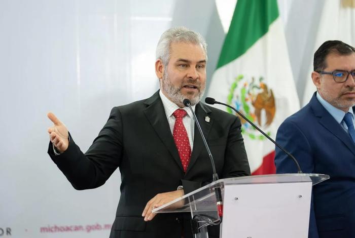 Condena Bedolla agresiones entre los senadores Moreno y Noroña