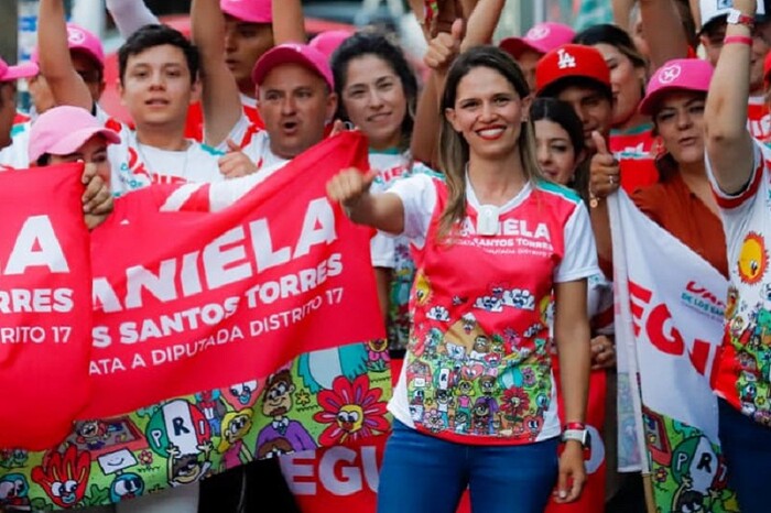 Confía Daniela de los Santos en ganar la elección el 2 de junio