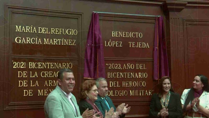 Congreso de Michoacán honra y plasma con letras de oro a Benedicto López Tejeda