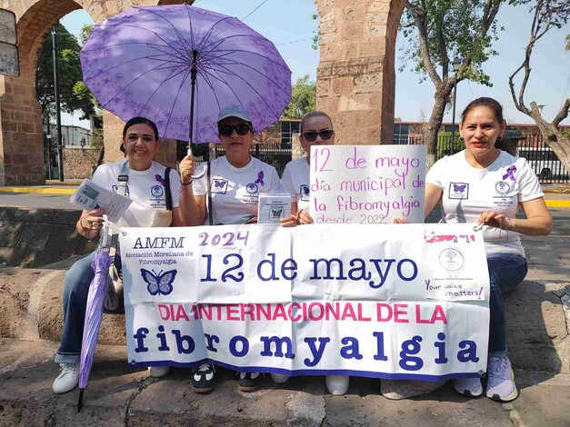 Conmemoran con sensibilización Día Internacional y Municipal de la Fibromialgia en Morelia