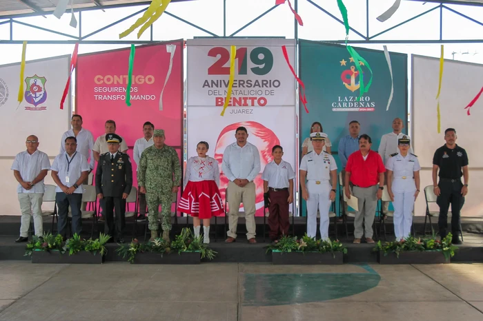 Conmemoran el 219 Aniversario del Natalicio del Benemérito de las Américas