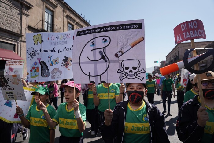 Conmemoran en Morelia Día Michoacano Sin Fumar, con tradicional desfile