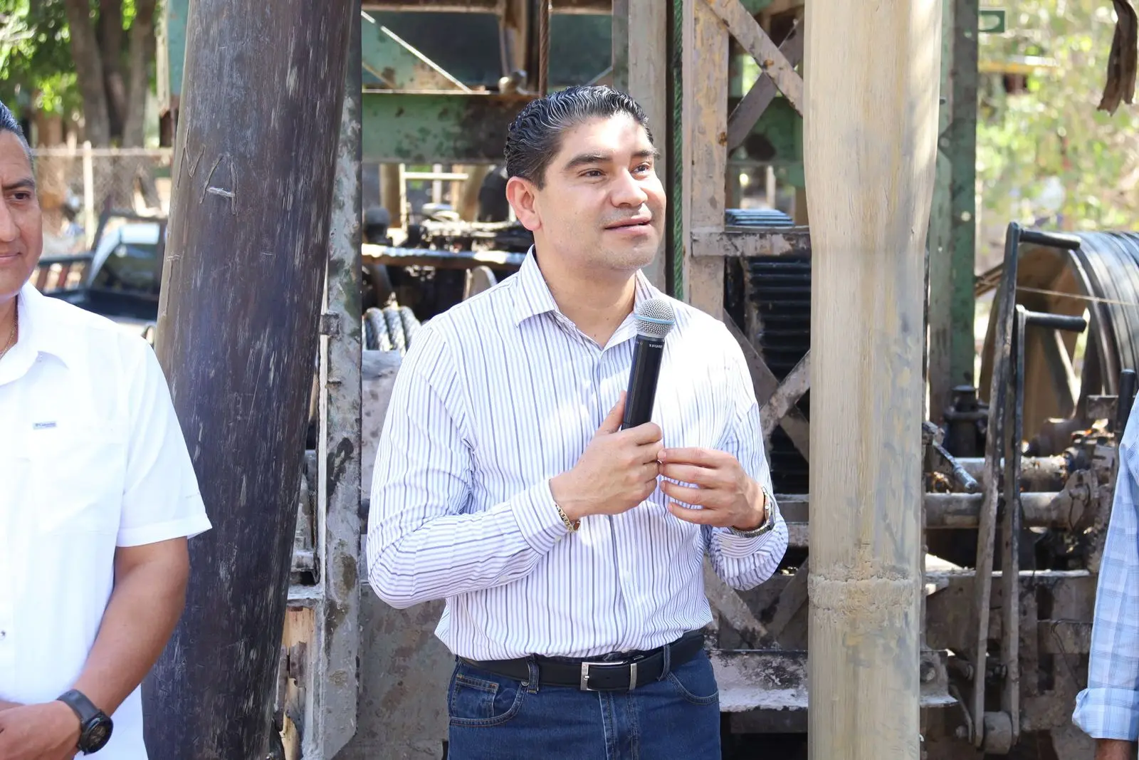 Construyen sistema de agua potable en Rancho Viejo, Huetamo