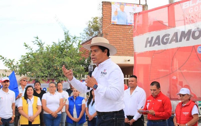 Continúa Toño Sosa con intensa campaña en el Distrito de Tarímbaro