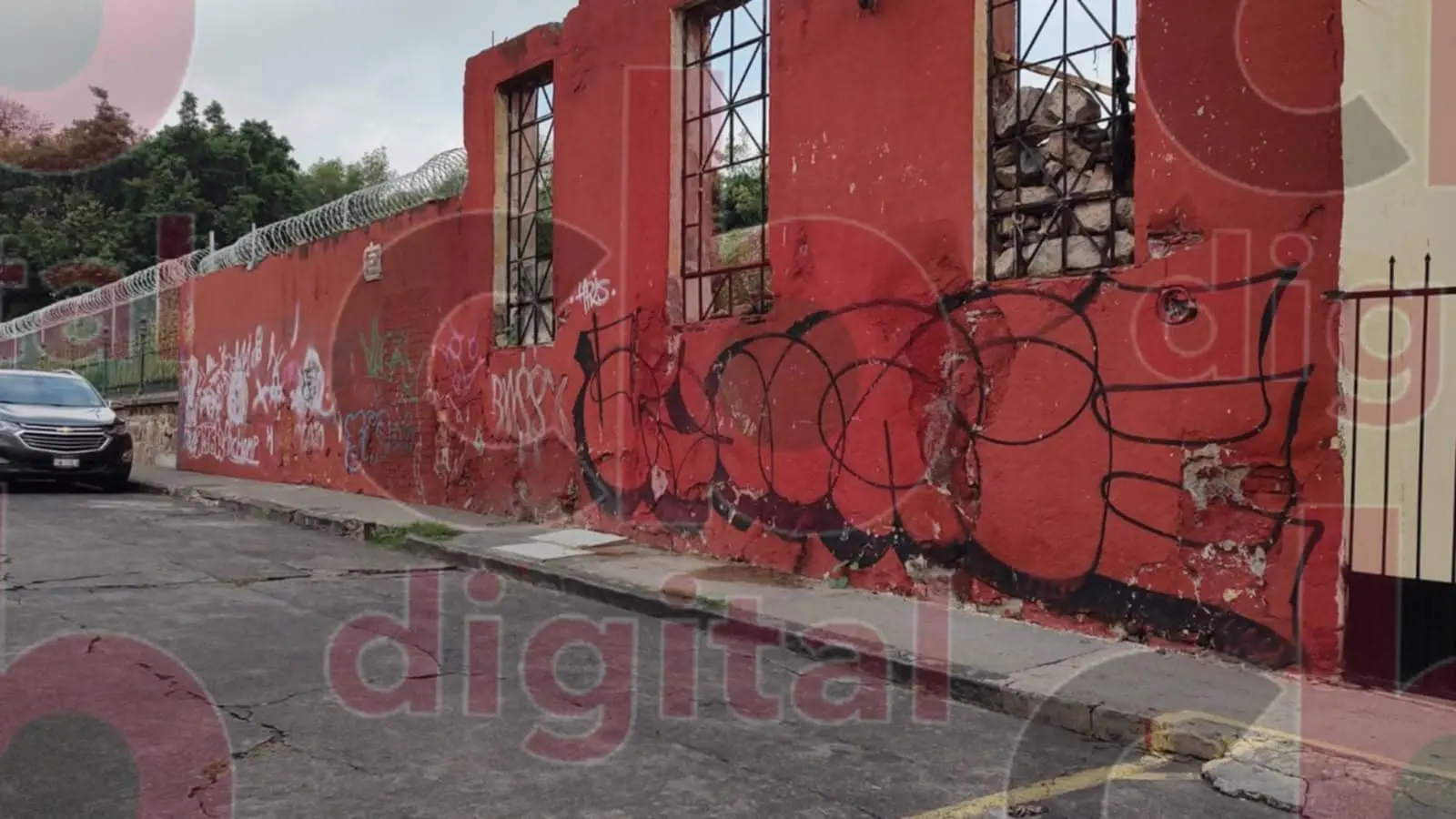 Continúa vandalismo en Calzada Fray Antonio de San Miguel, en Morelia