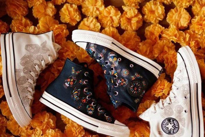 Converse rinde homenaje a la Noche de Muertos en su nueva campaña de tenis