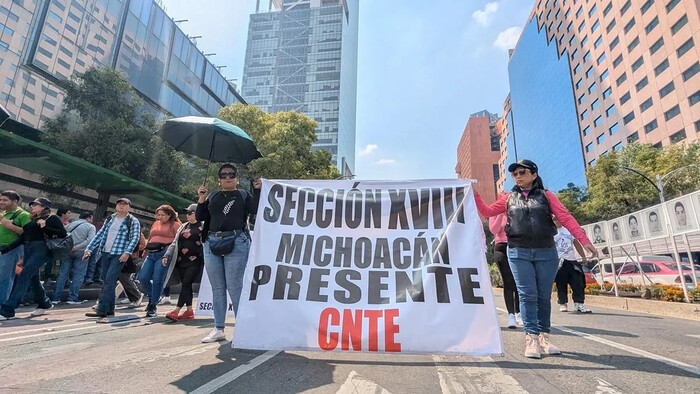 Convoca CNTE a magisterio de Michoacán: “es momento de disipar conflictos”