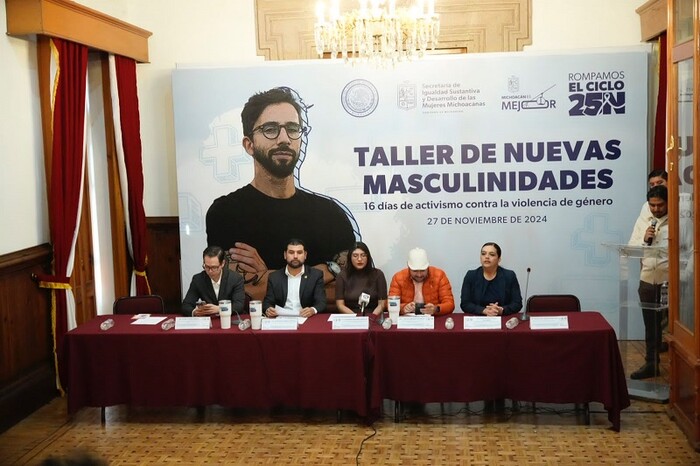 Coordinador del GPPRD inaugura Taller de Nuevas Masculinidades