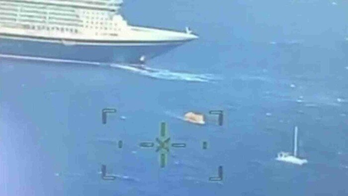 Crucero de Disney rescata a cuatro personas que se encontraban a la deriva