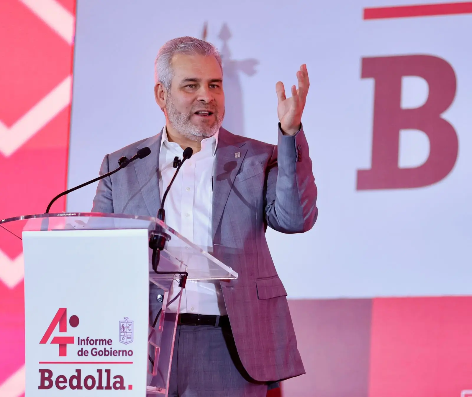 Cuatro años, cuatro legados; Bedolla presenta informe de gobierno en Morelia