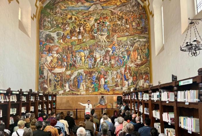 Culmina la restauración del mural de Juan O'Gorman en Pátzcuaro: Una joya de la historia de Michoacán