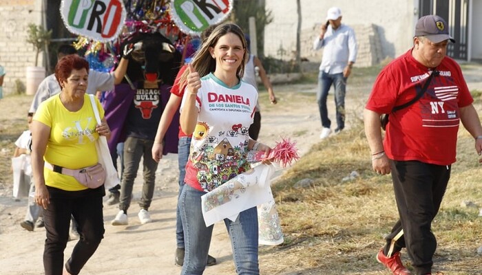 Daniela de los Santos consolida fuerte respaldo en todas las áreas del Distrito 17 de Morelia