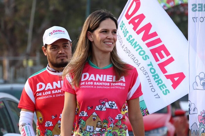 Daniela de los Santos inicia su campaña con enfoque en seguridad y niñez