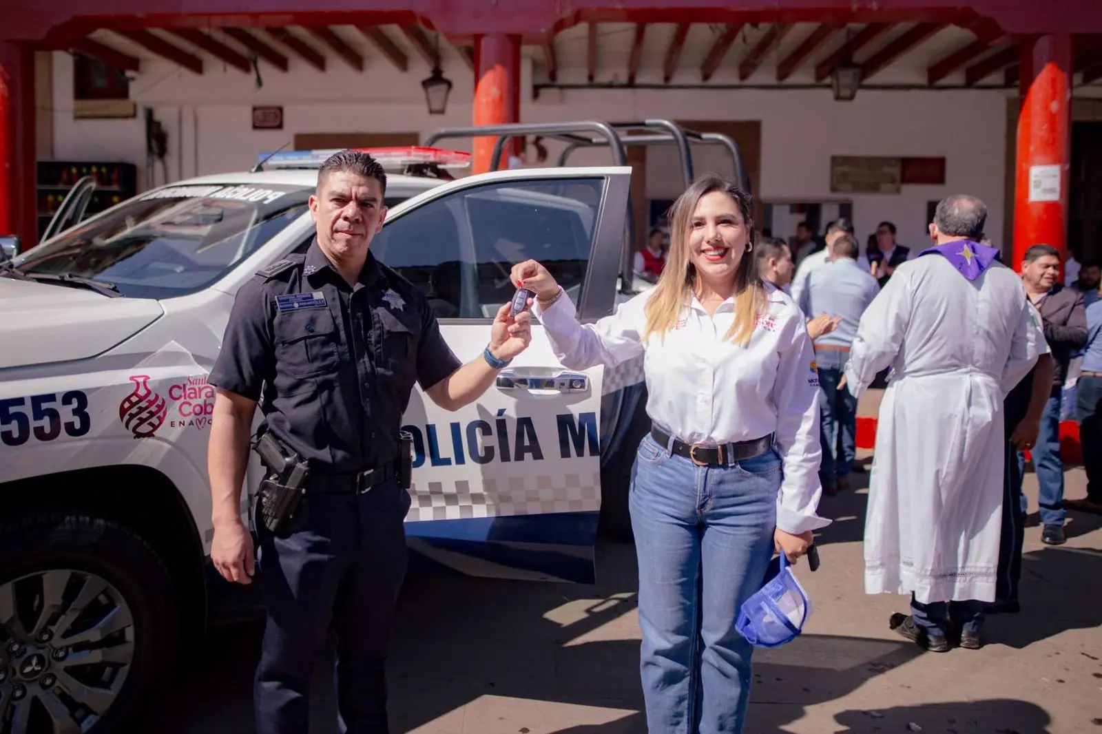 Dayana Pérez fortalece seguridad en Salvador Escalante con más unidades y estado de fuerza sólido