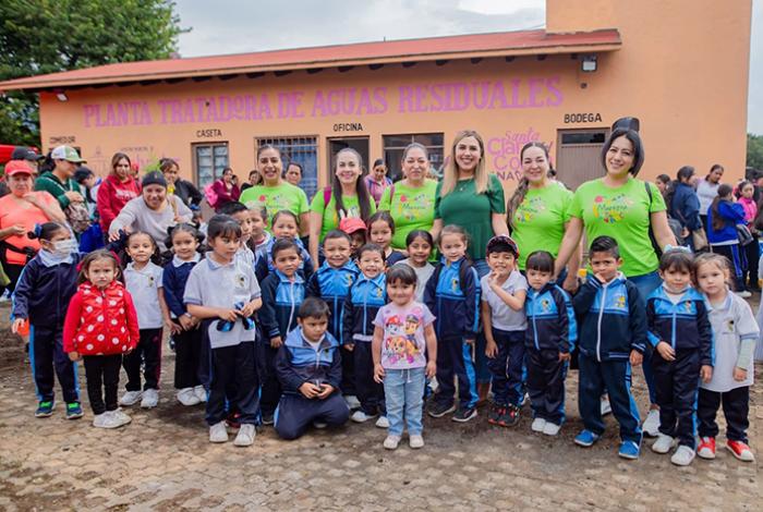 Dayana Pérez impulsa la conciencia ambiental entre la niñez de Salvador Escalante