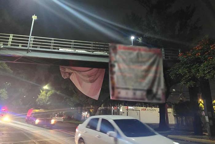 De nueva cuenta, delincuentes colocan narcolonas en diferentes puntos de Morelia
