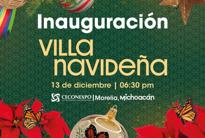 ¡Déjate envolver por el mágico espíritu de la Navidad en la gran Villa Navideña 2025!