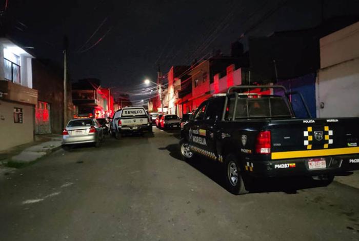 Delincuentes balean a una persona en la colonia Profesor Jesús Romero Flores, en Morelia