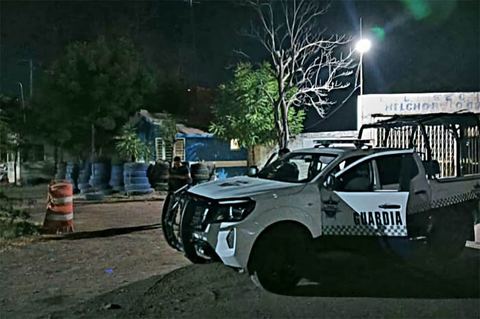 Delincuentes disparan contra caseta de la Policía Municipal en Buenavista